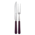 Aubergine Carving Set R46544