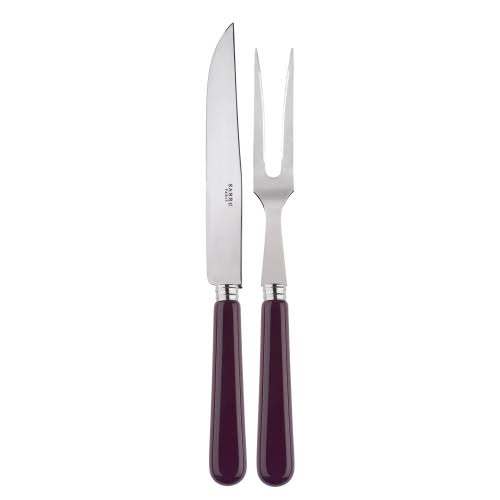 Aubergine Carving Set R46544
