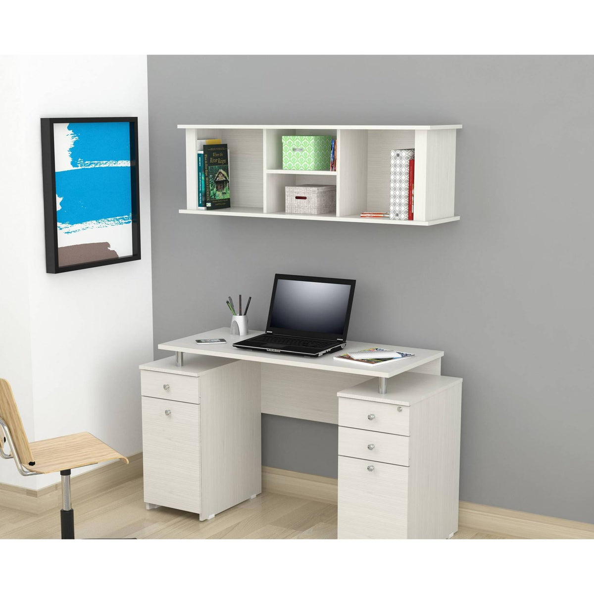 Wall-Mounted Hutch J127