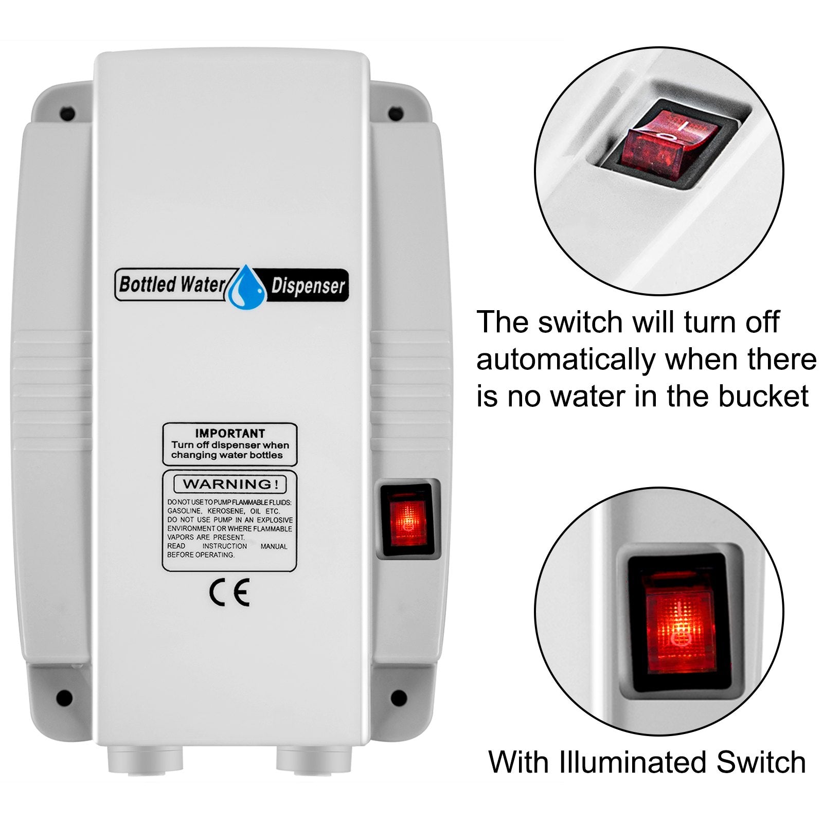Water Dispenser Pump System, 110V, 20ft US Plug Z729