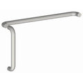 1-1/4x22 Round 12x22 Center to Center Door Pull and Push Set with Fasteners - Satin Stainless Steel T3275