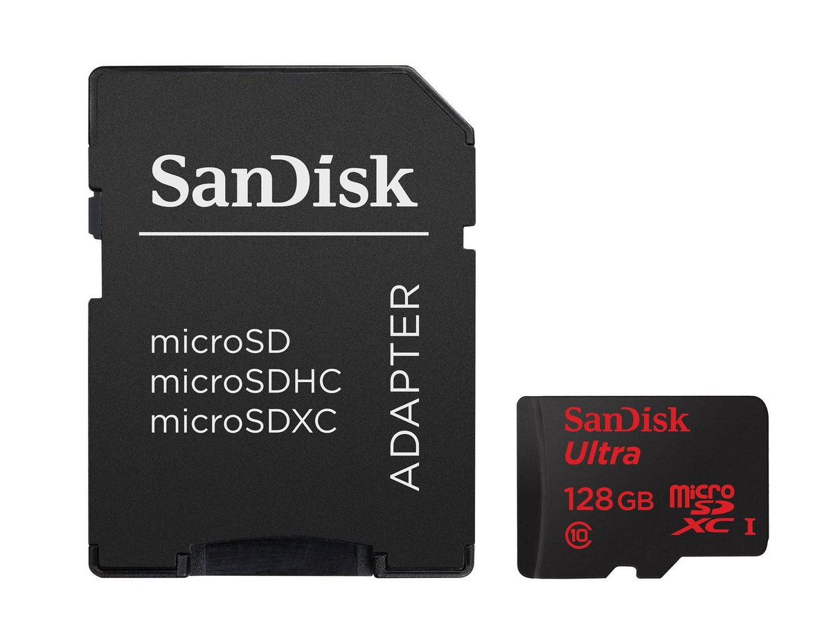 128GB microSDXC UHS-I Card with Adapter O4495