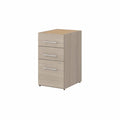 3 Drawer File Cabinet, Sand Oak Q909