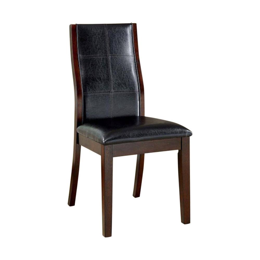 Set of 2 Dark Oak Side Chair L775986