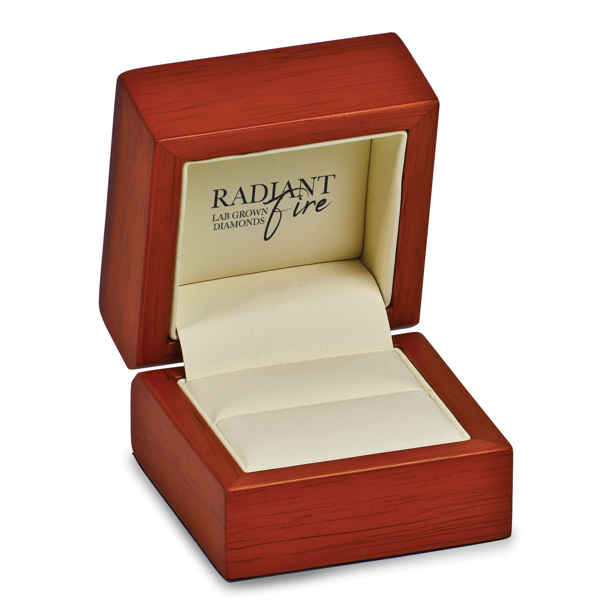 14K White Gold Three Stone Ring R136