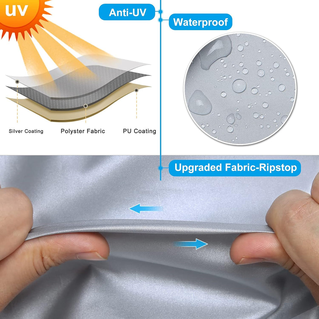 150D Waterproof Rip-Stop Camper Cover K3706