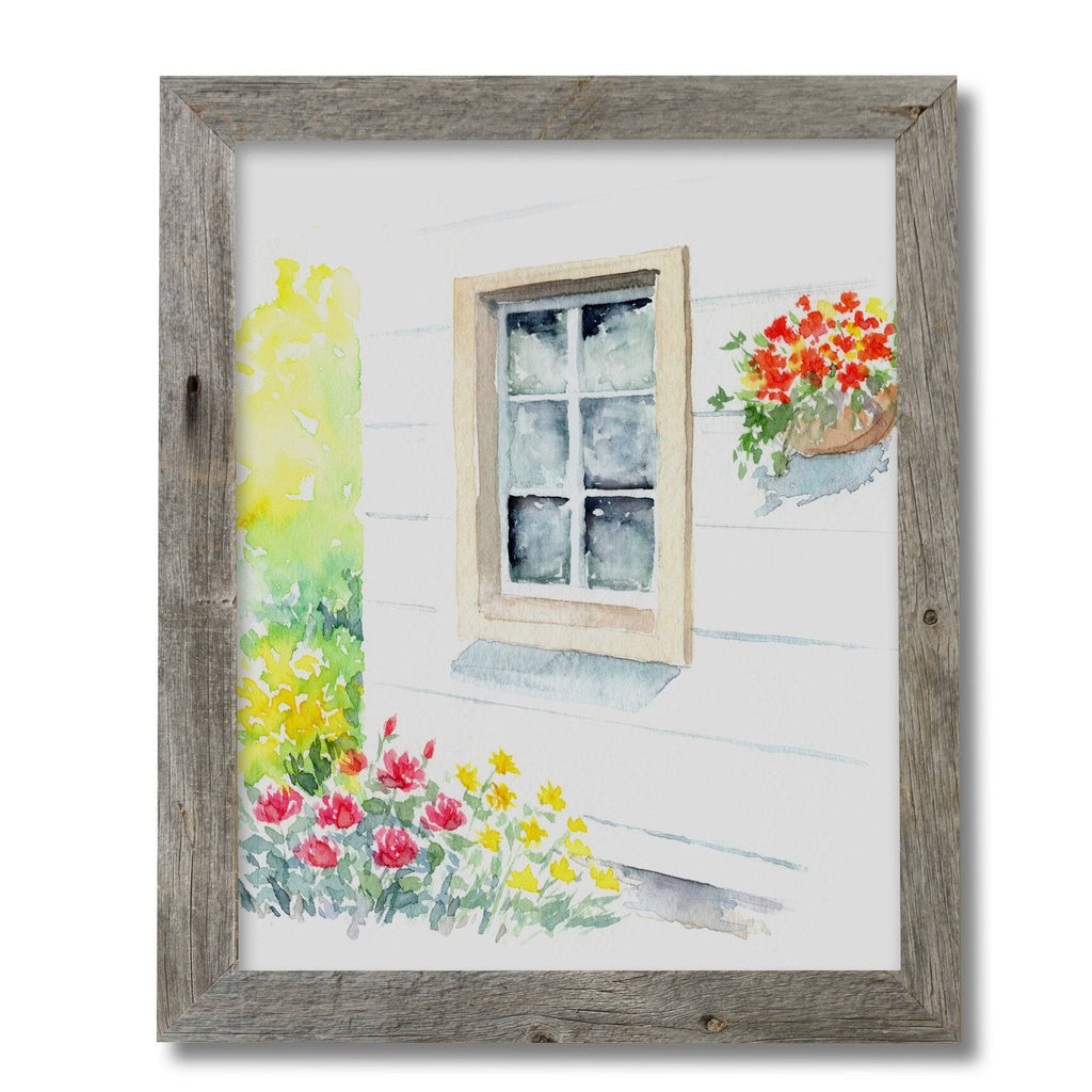Weathered Grey Reclaimed Wood Frame N983