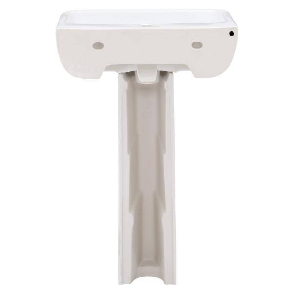 Pedestal Lavatory 1 Hole White J452812