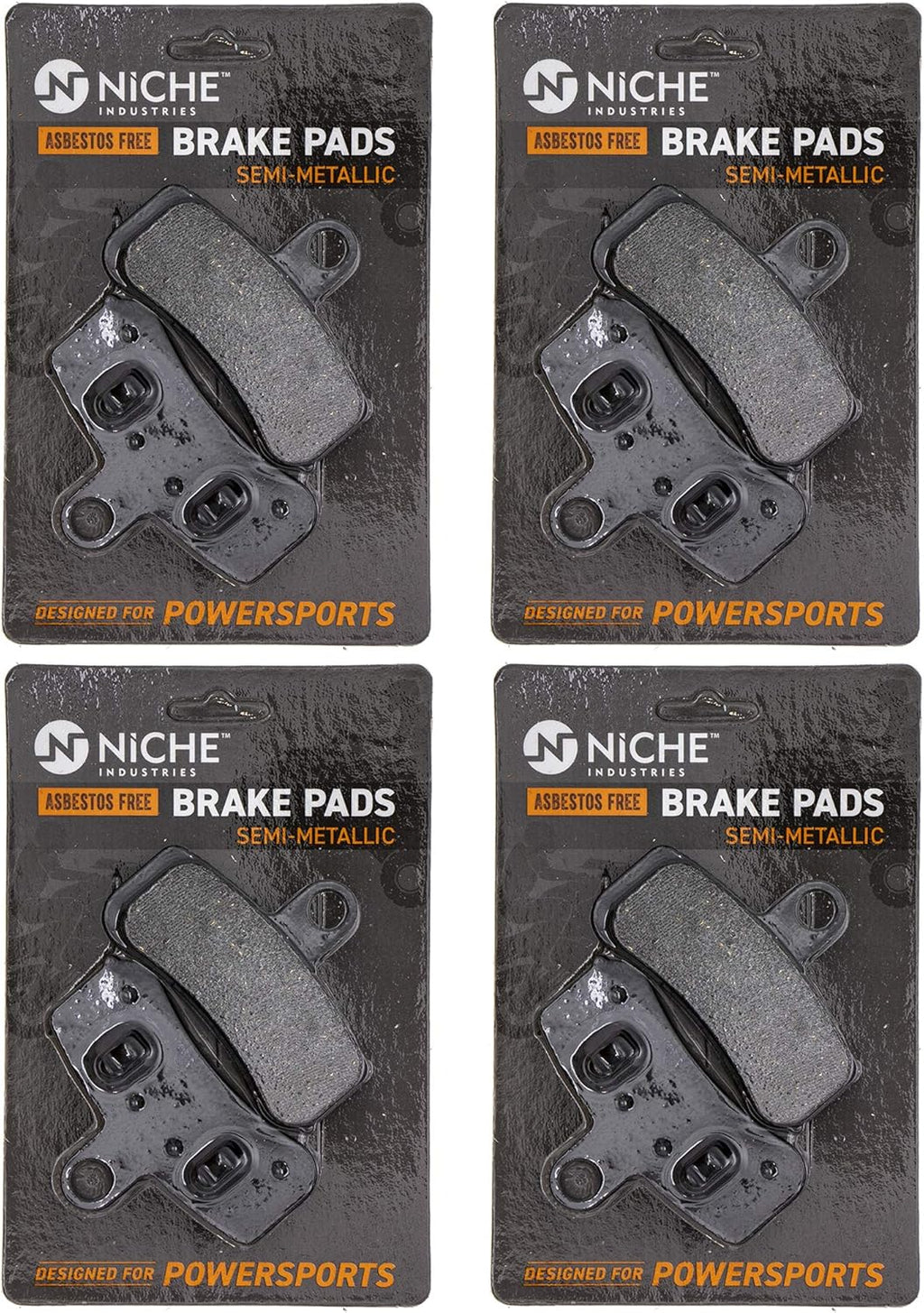 Brake Pad Set Semi-Metallic 4 Pack K877103