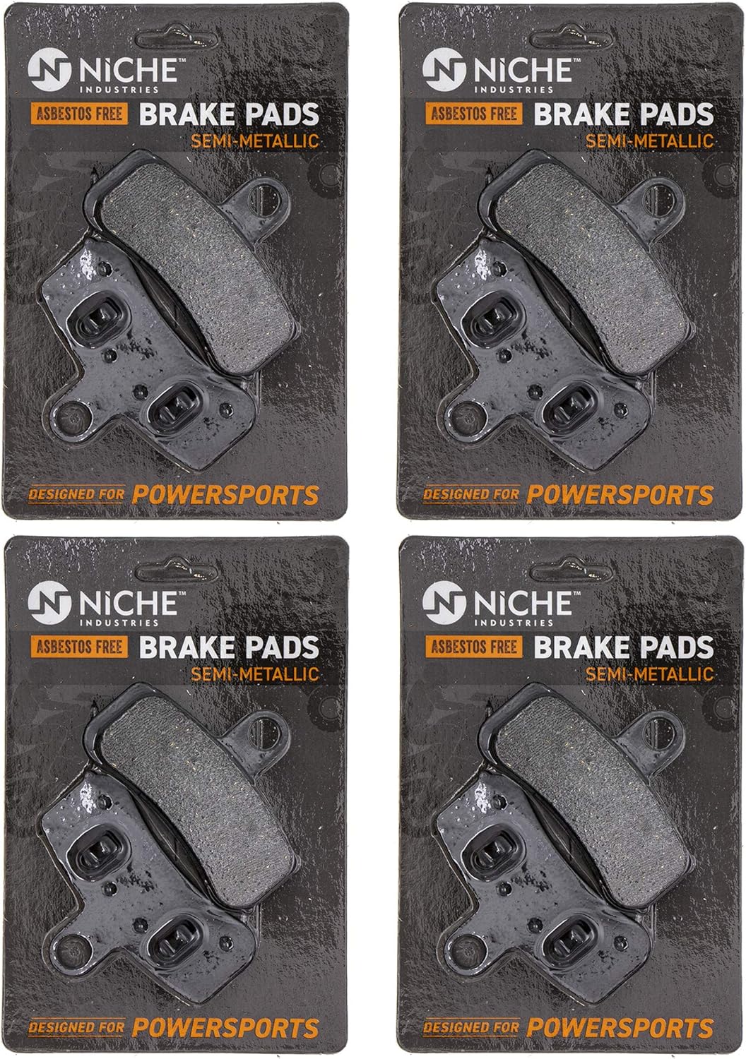 Brake Pad Set Semi-Metallic 4 Pack K877103