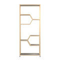 Beige 7-Shelf Standard Bookcase I89985