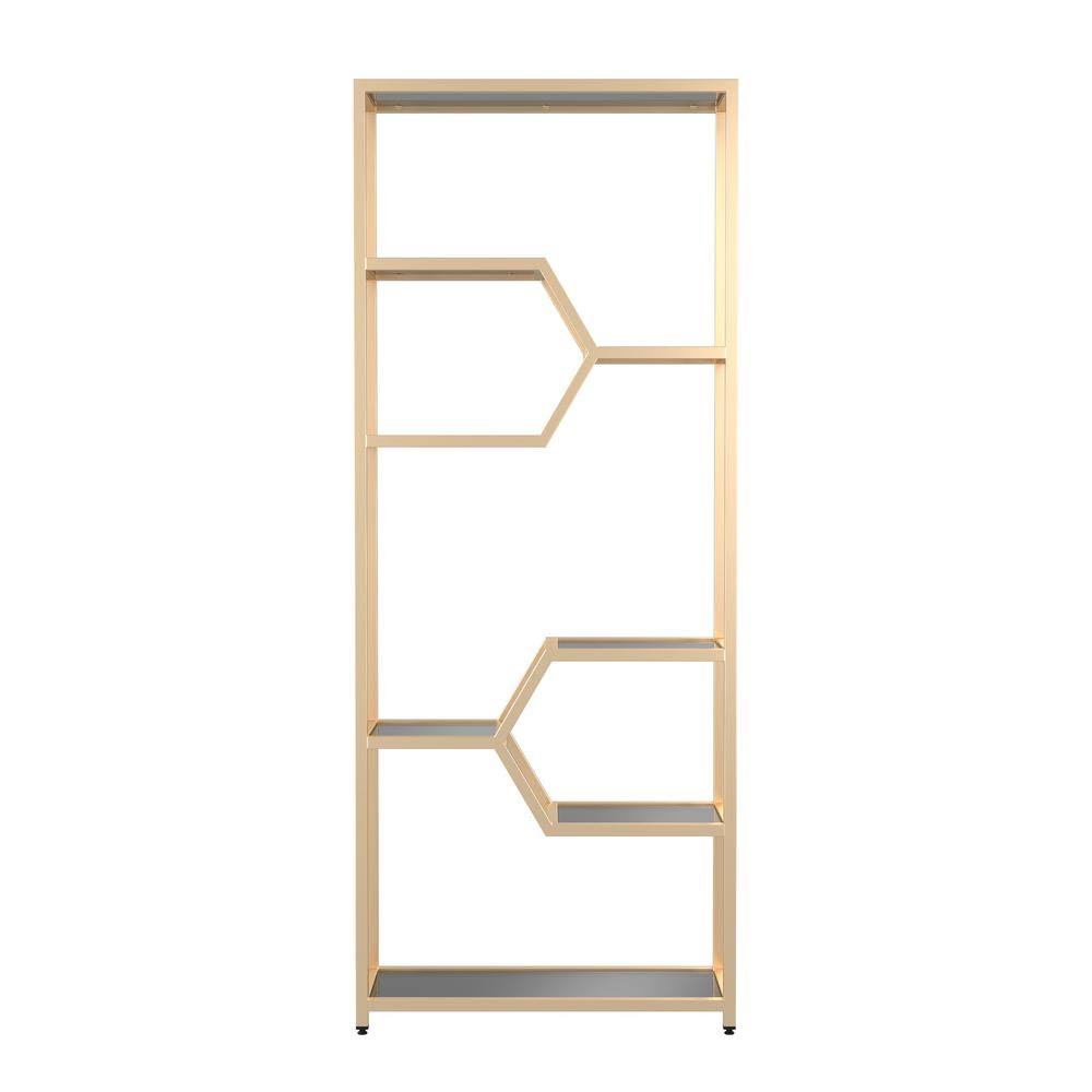 Beige 7-Shelf Standard Bookcase I89985