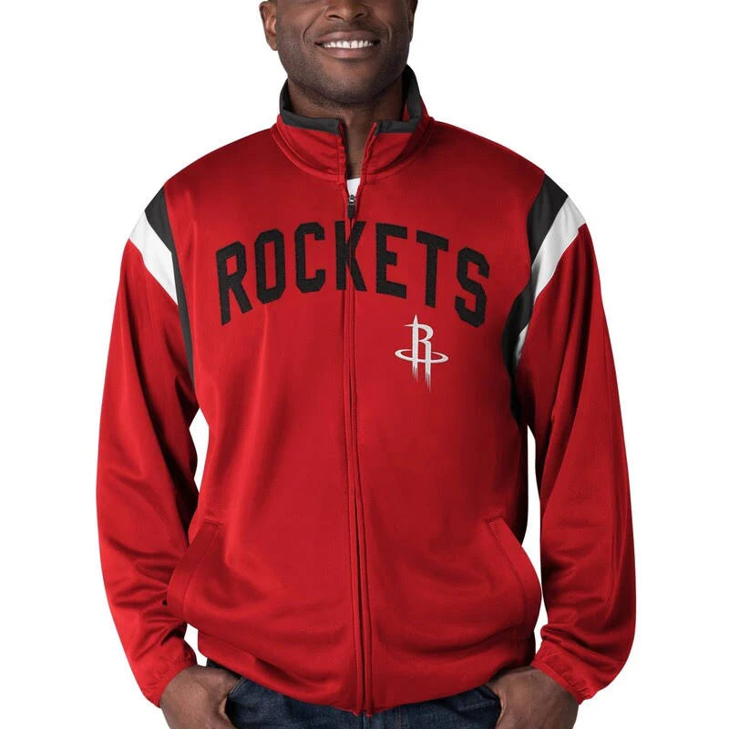 Red Full-Zip Track Jacket N55453