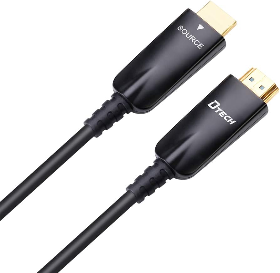 50m Fiber Optic HDMI Cable Black C6910