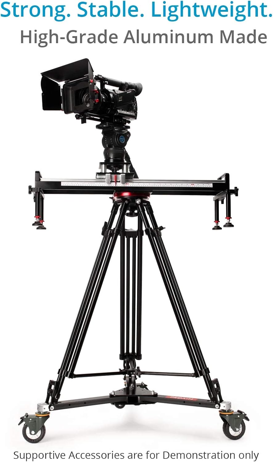 Portable Camera Tripod & Floor Dolly U415