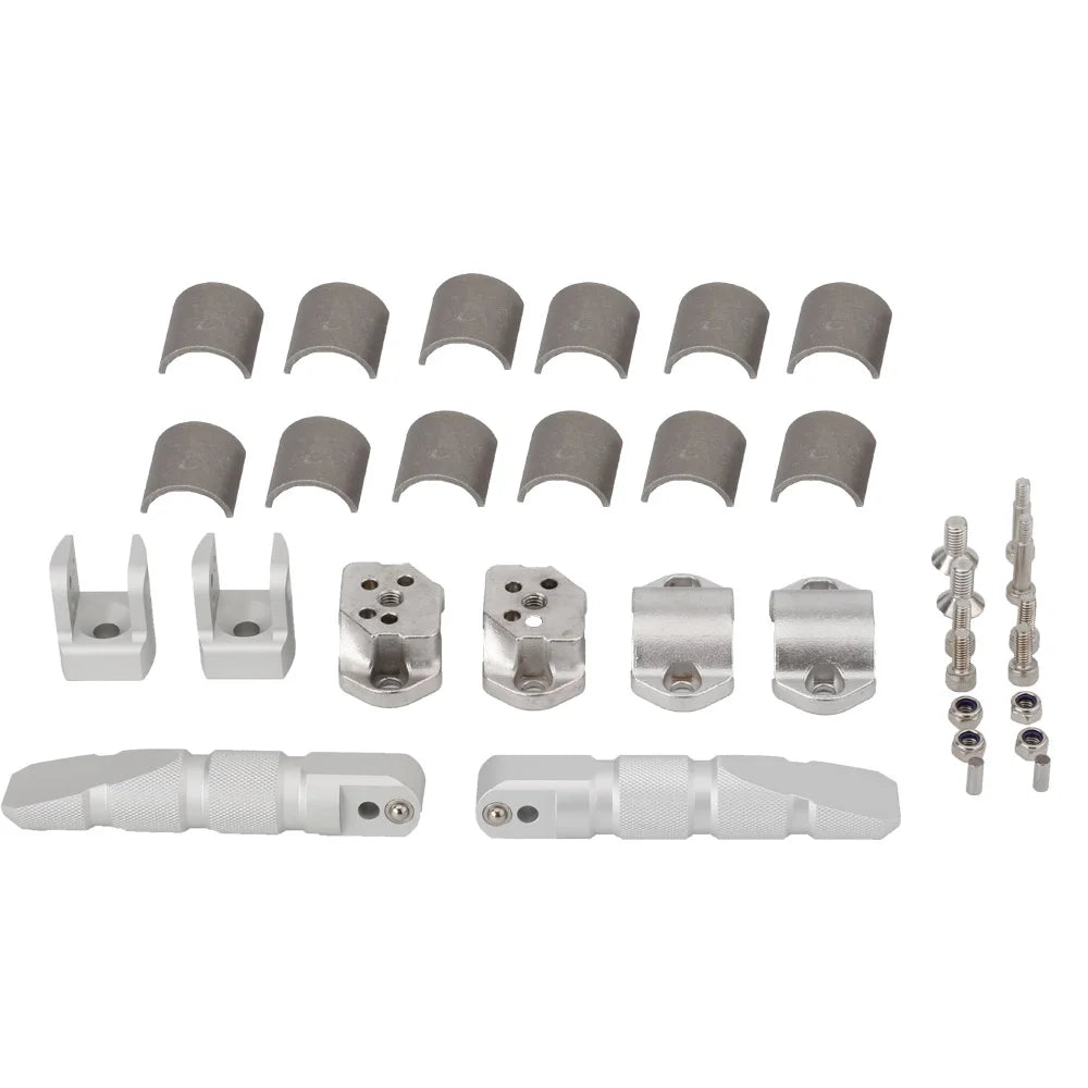 Universal Motorcycle 360 Rotatable Highway Crash Bar Foot Pegs J972404
