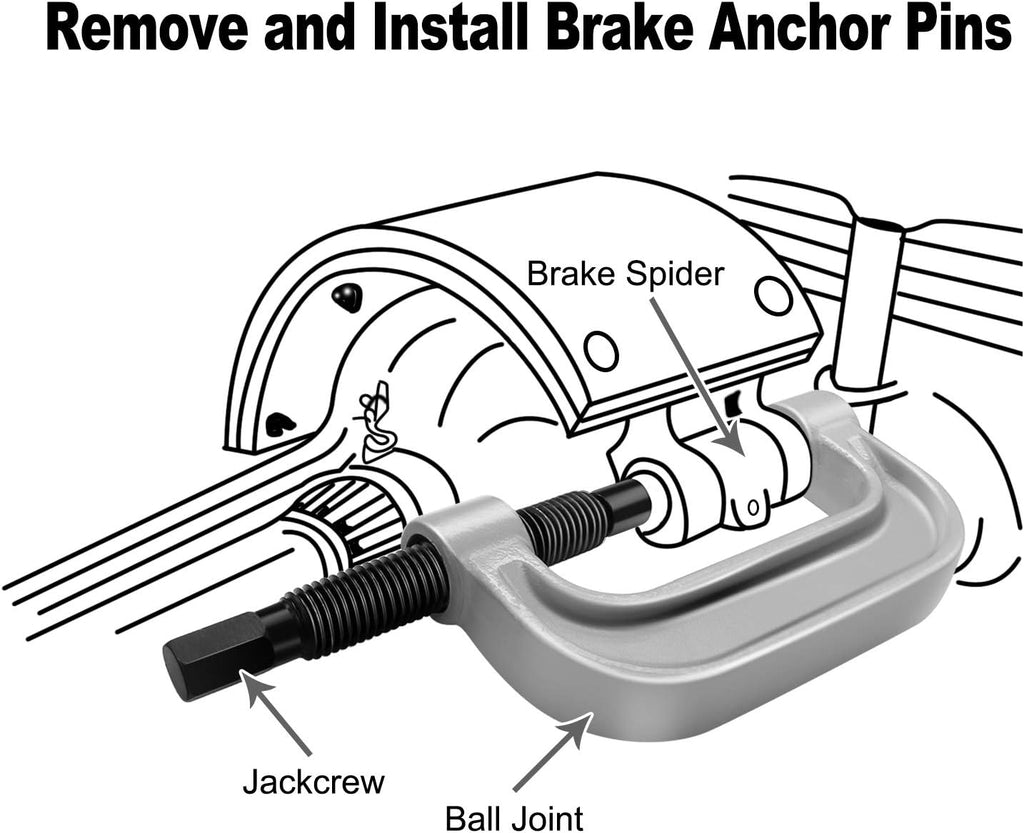 21 Pc Ball Joint Press Kit with 4x4 Adapters J922523