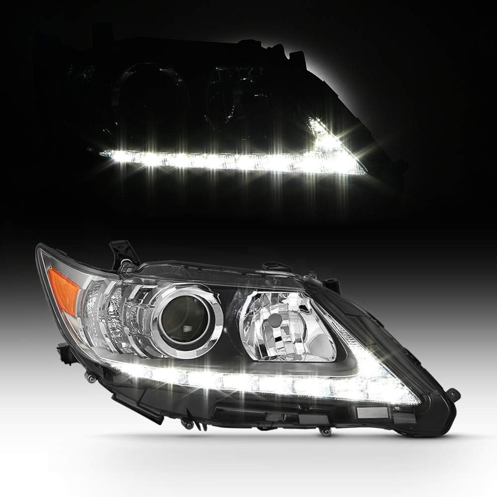 Passenger Side Projector LED DRL Headlight Assembly P74362