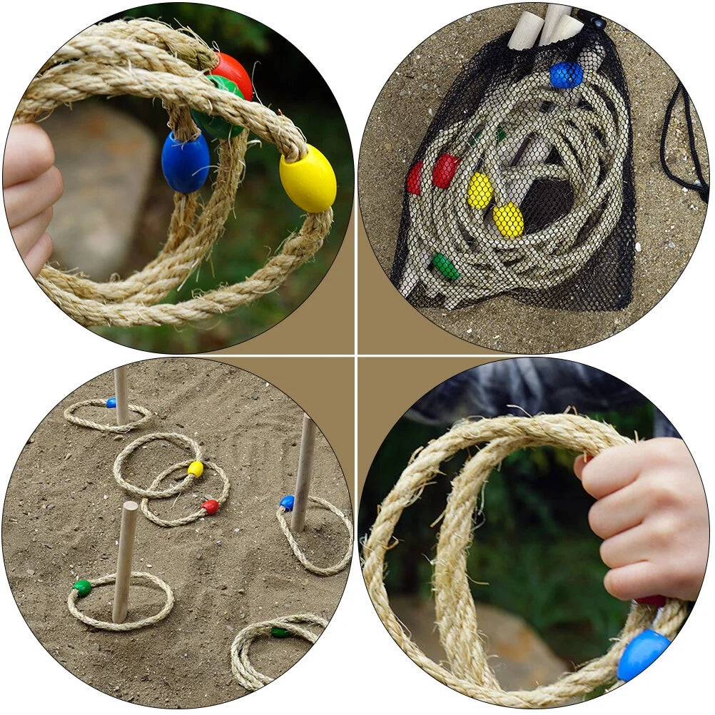 Wooden Ring Toss Game R7303