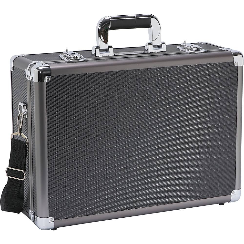Aluminum Hard Case, Grey/Black I7594