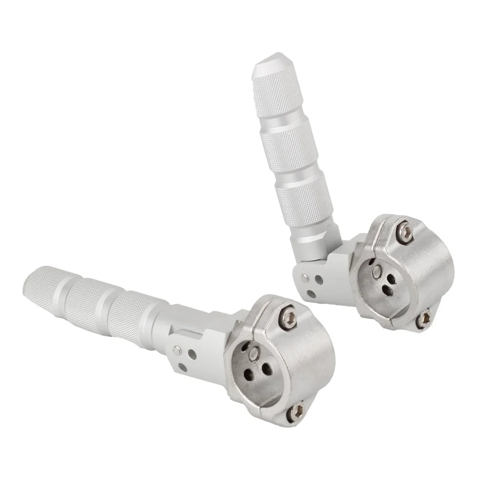 Universal Motorcycle 360 Rotatable Highway Crash Bar Foot Pegs J972404