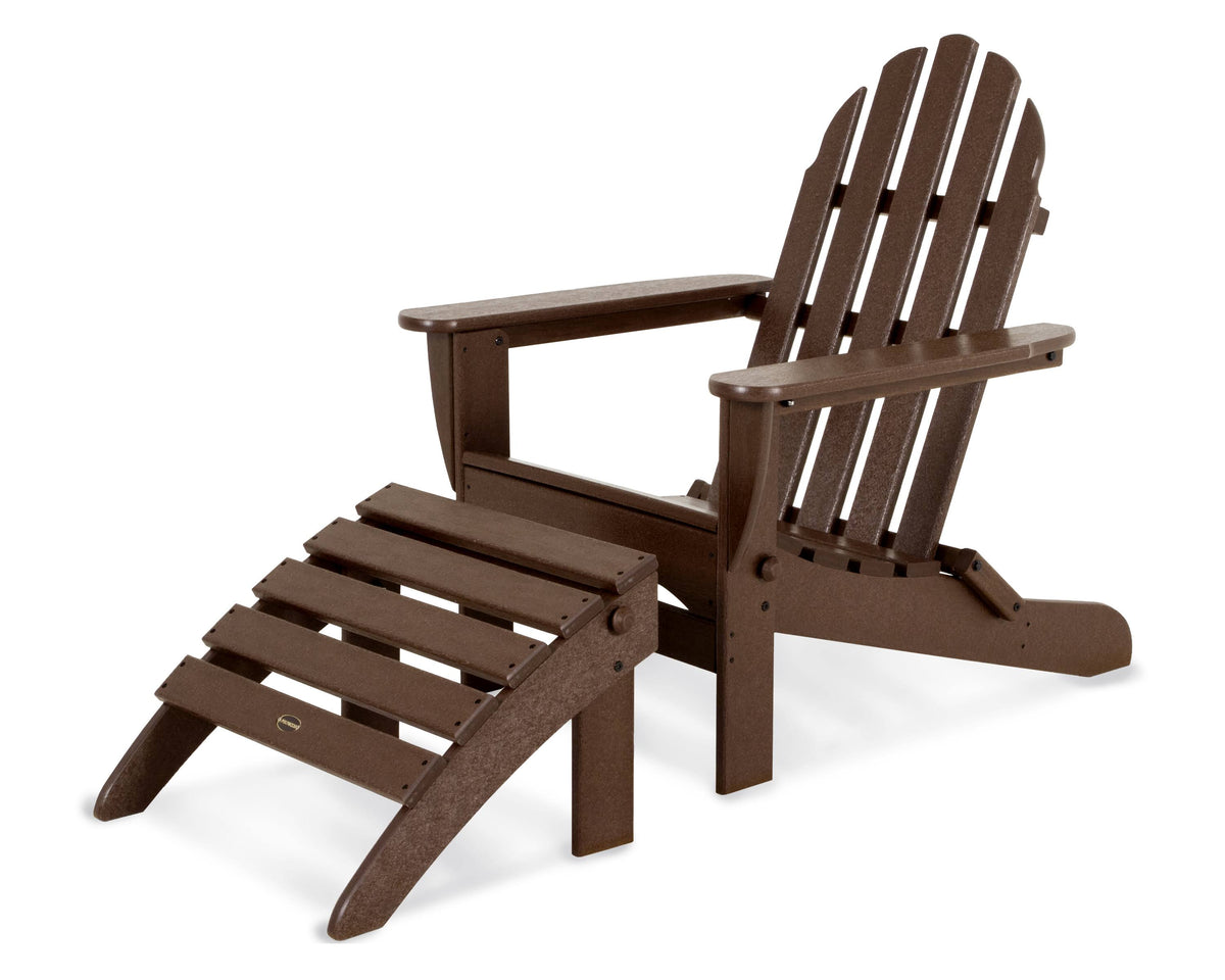 Mahogany Adirondack 2 Piece Set V1405