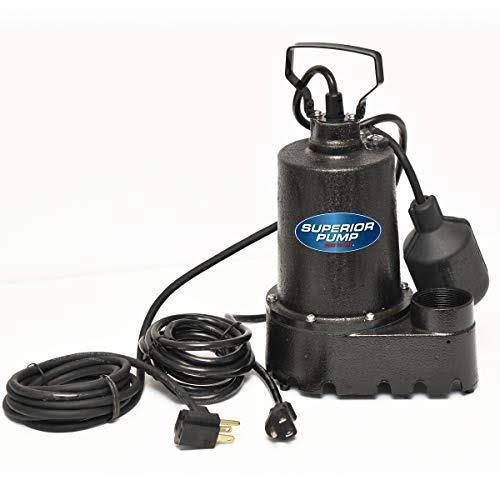1/3 HP Tethered Iron Sump Pump Y635