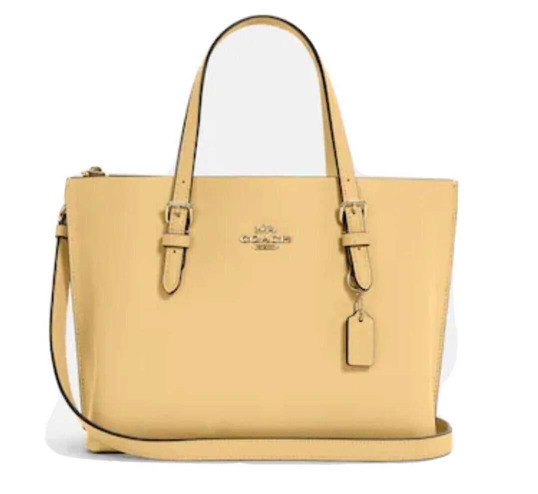 Vanilla Leather Satchel Handbag R4424
