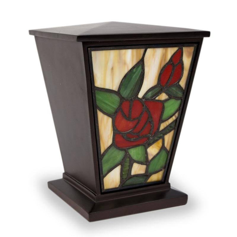Medium Stained Glass Cremation Urn R632648