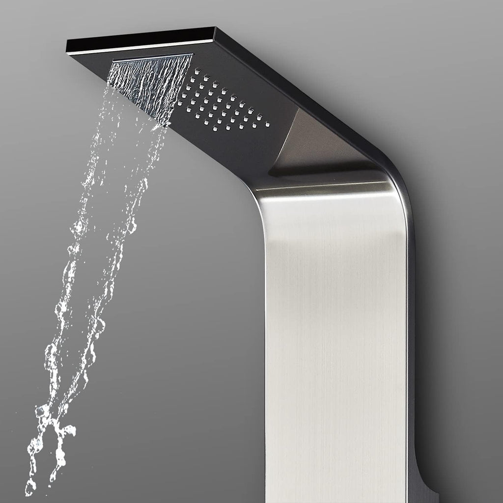 Real #304 Stainless Steel Wall Mount Shower Panel System O2444