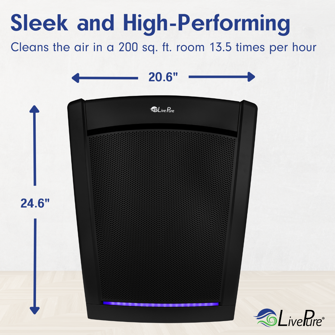 White True HEPA Air Purifier D641