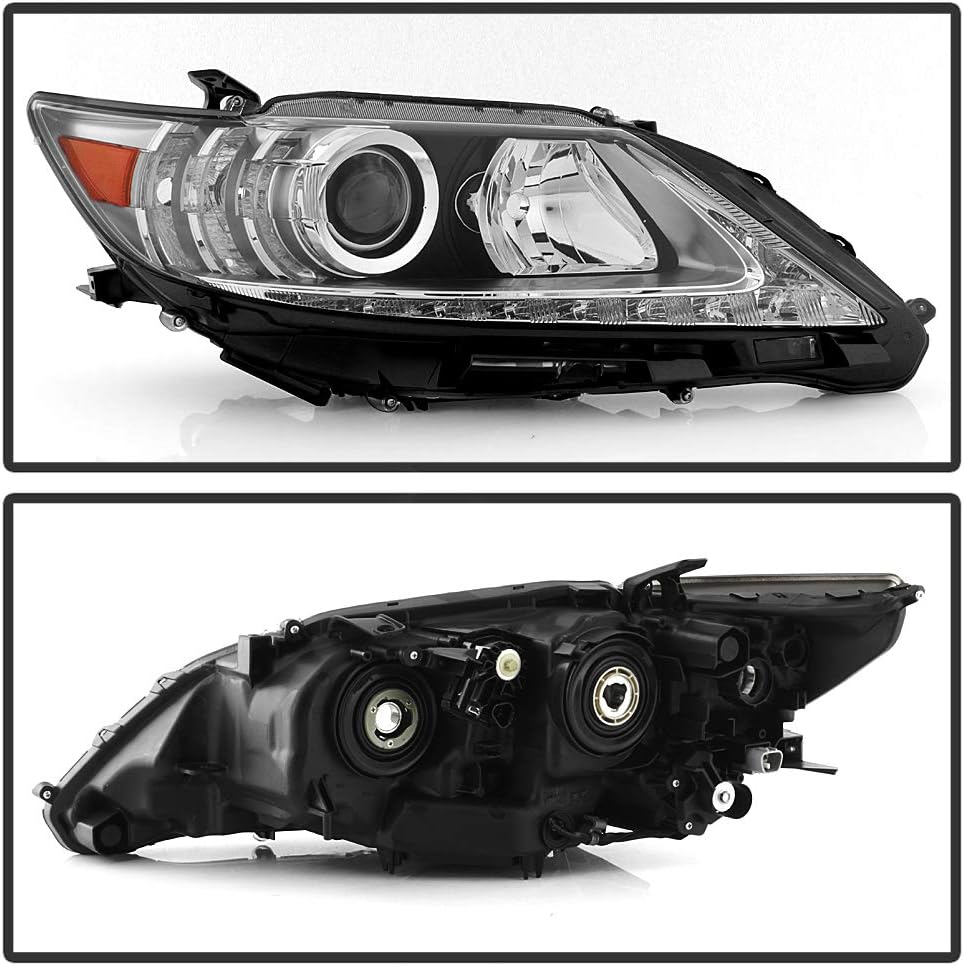 Passenger Side Projector LED DRL Headlight Assembly P74362