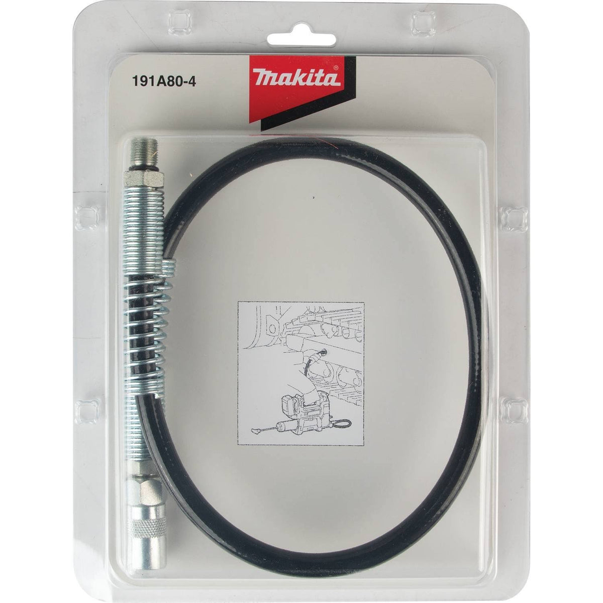 23-5/8 Flexible Grease Gun Hose with Coupler N5865