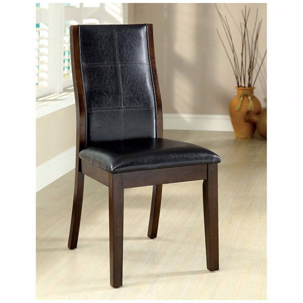 Set of 2 Dark Oak Side Chair L775986