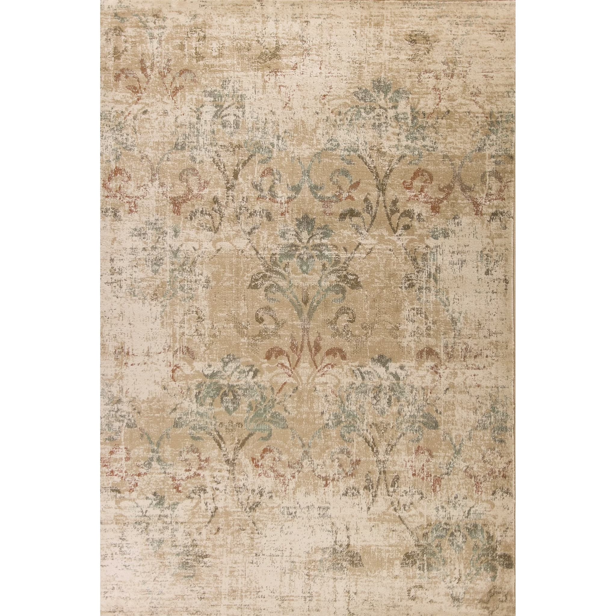 5' x 8' Champagne Vintage Area Rug J243172