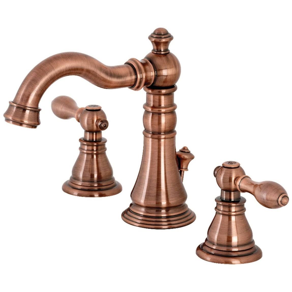 Antique Copper Widespread Bathroom Faucet M526