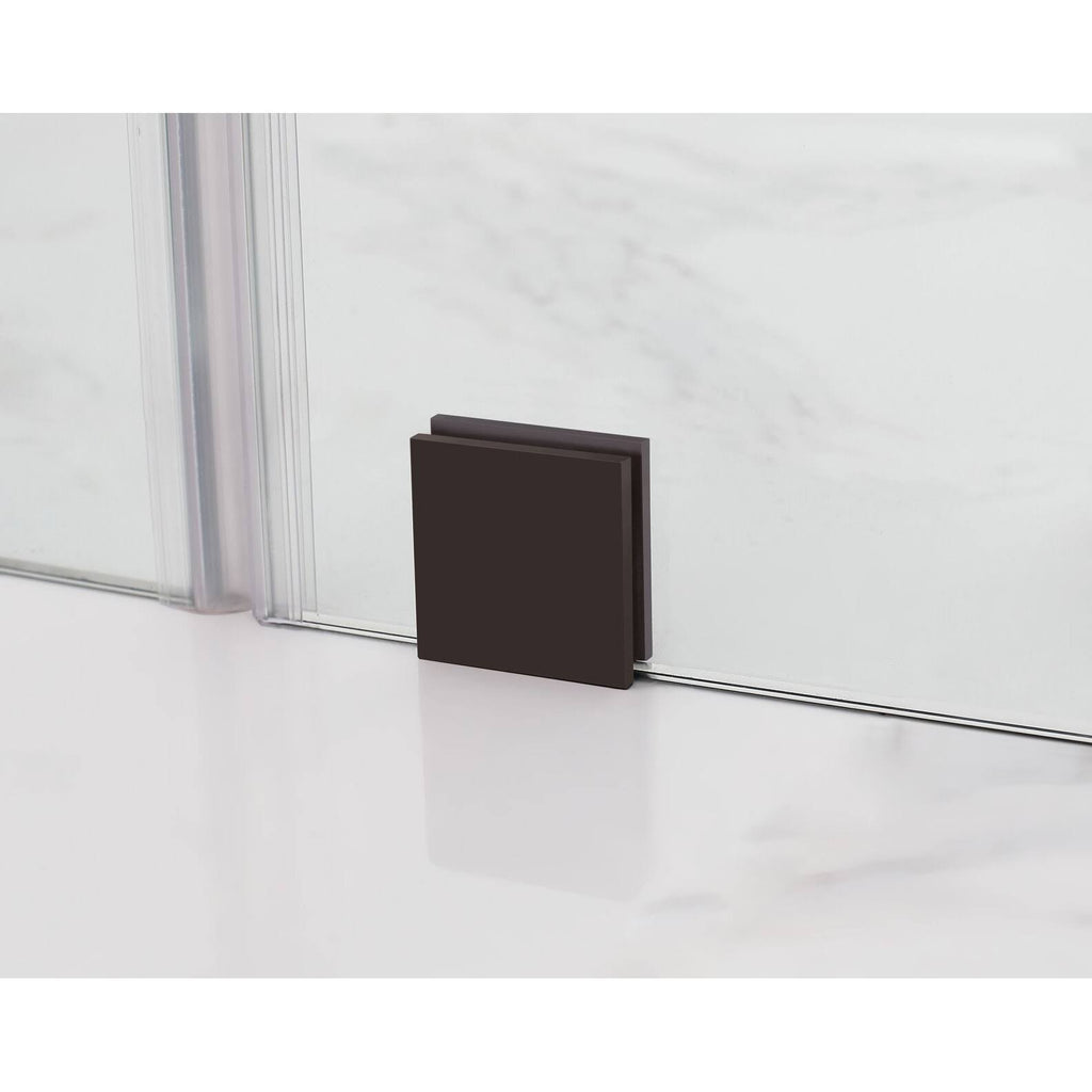 Chrome Frameless Square Shower Enclosure B600