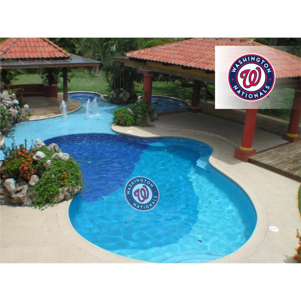 29 in. x 29 in. Small Pool Graphic W171