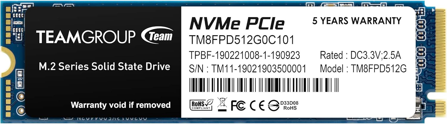 4TB NVMe PCIe Gen3x4 M.2 2280 Internal SSD H2063