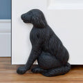 Black Powder Coat Cast Iron Doorstop Y301277