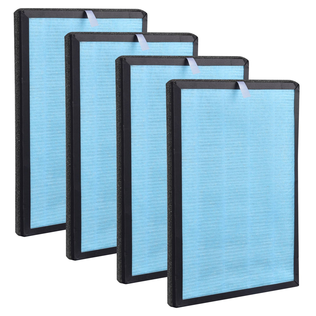 4 Pack 3 Layer H13 HEPA Filter for UV Air Purifier V75773