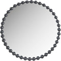 Gold Round Metal Mirror, 36 Diameter C6978