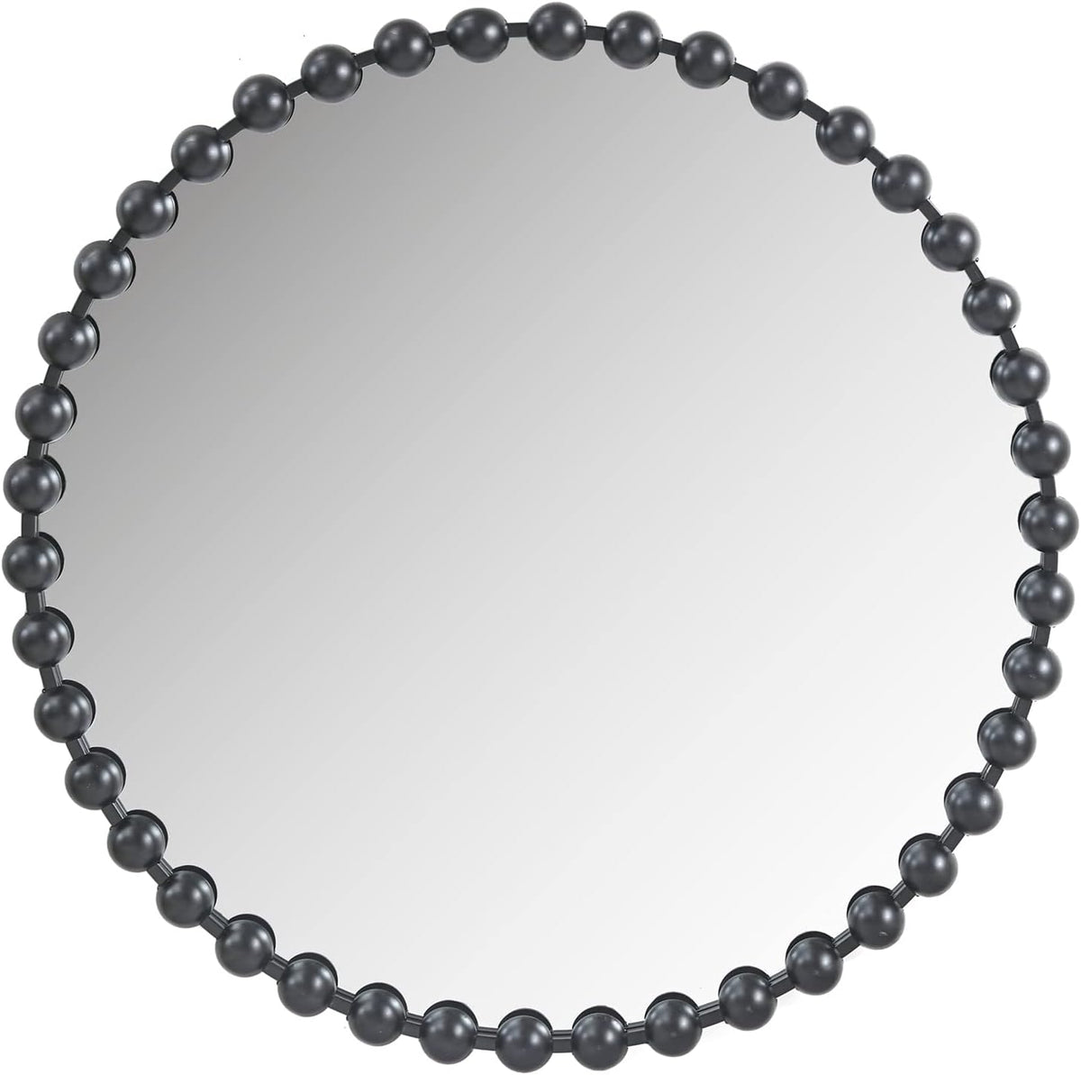 Gold Round Metal Mirror, 36 Diameter C6978
