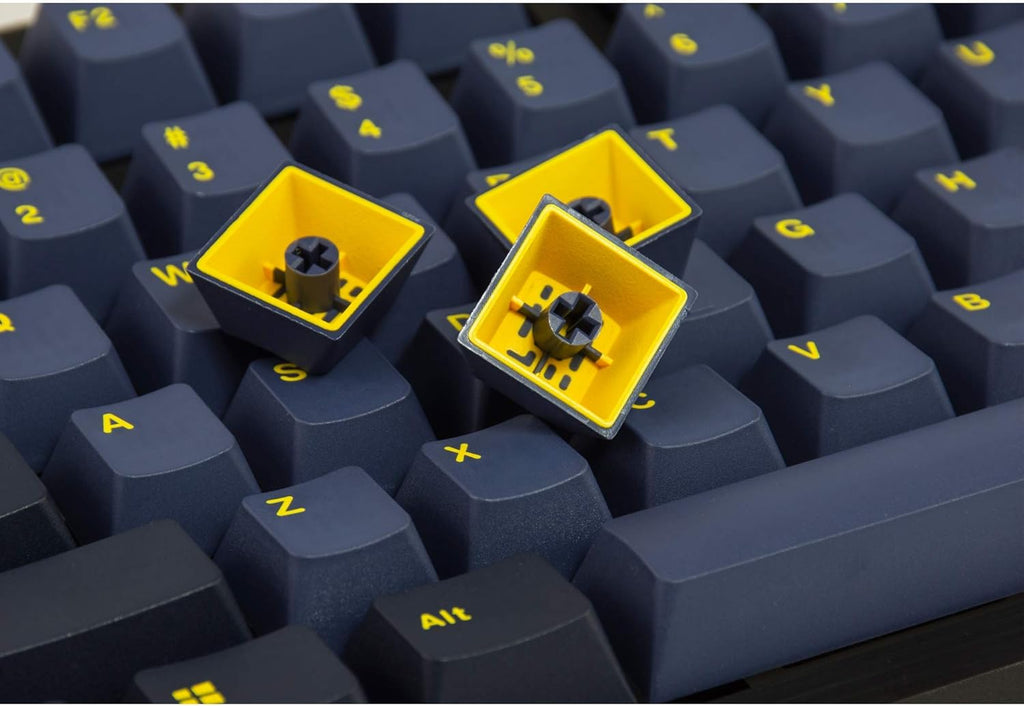 White OEM Profile 108 Keys PBT Keycaps with 6.25U Space Bar K456