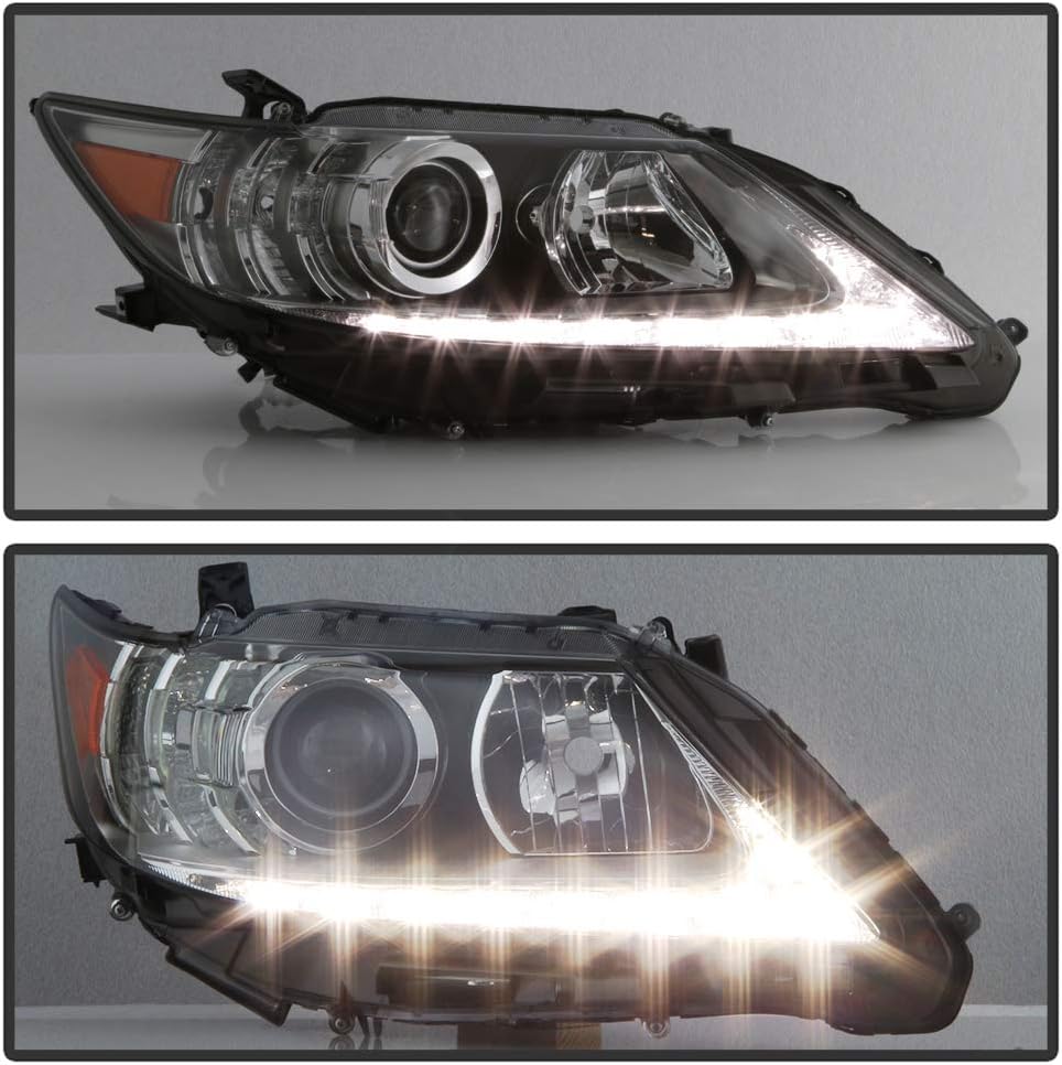 Passenger Side Projector LED DRL Headlight Assembly P74362