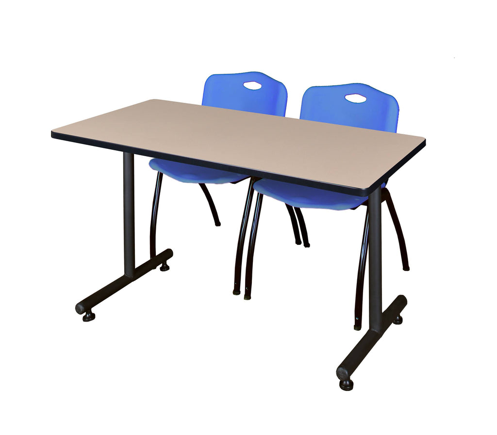 Kobe Training Table with 2 Stack Chairs B43802