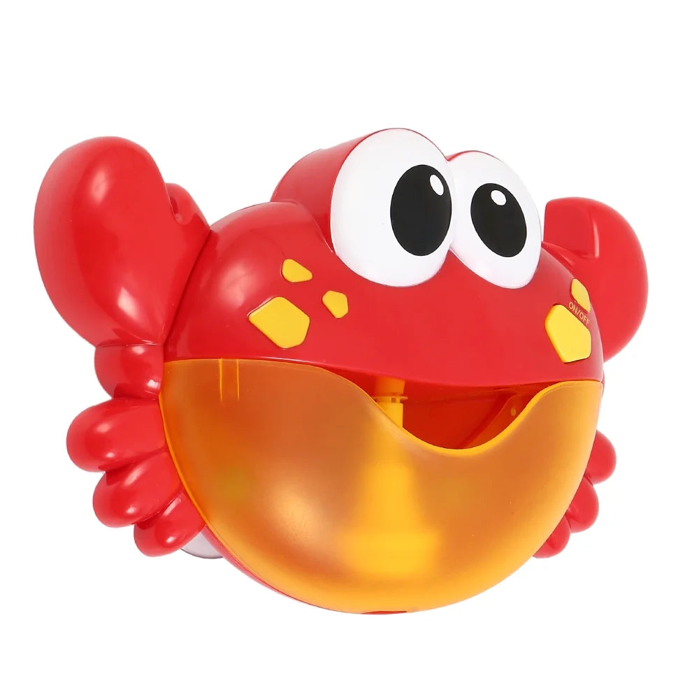 Red Crab Bubble Machine with Music V100