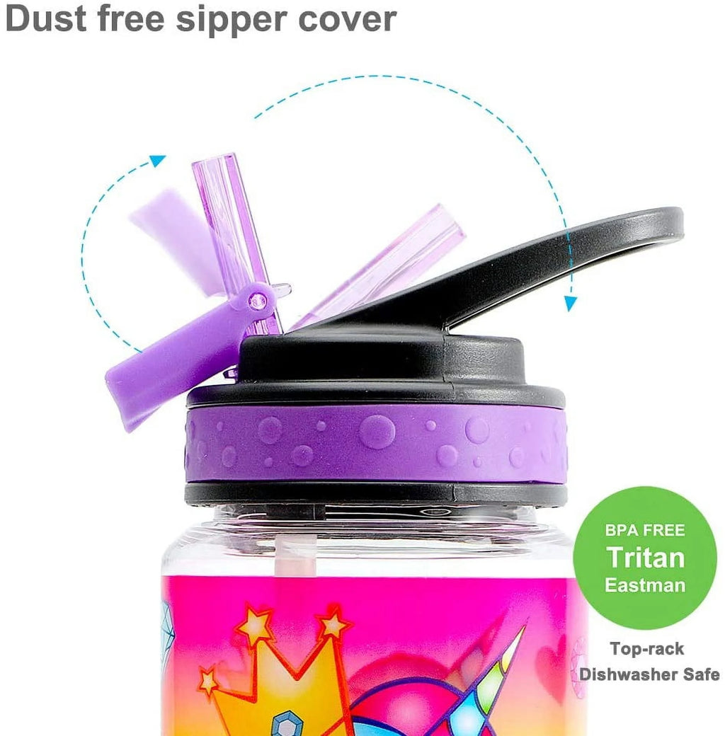 Unicorn 23oz Tritan Water Bottle with Straw I76573