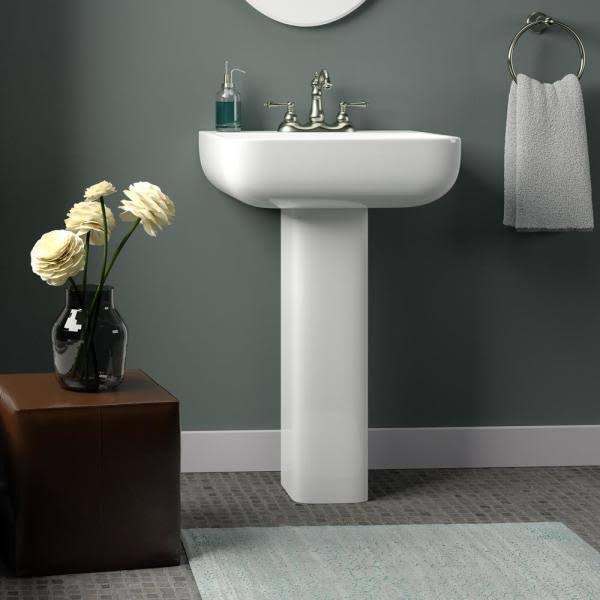 Pedestal Lavatory 1 Hole White J452812