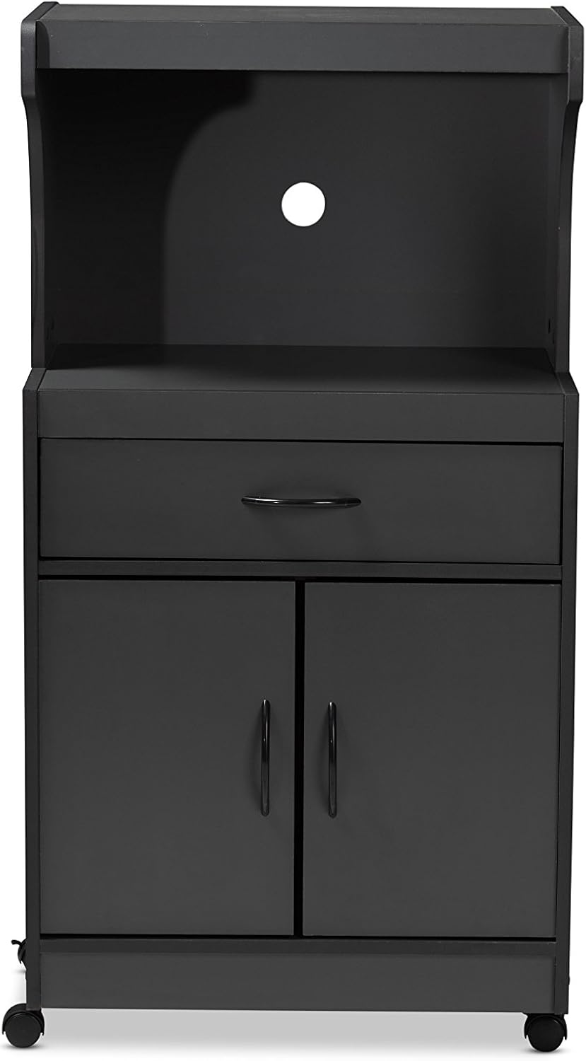 Dark Grey Kitchen Cabinet W7056